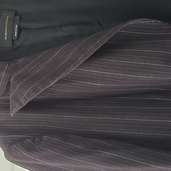 BCBG Blazer Size Large Pinstripe - Picture 3 of 5
